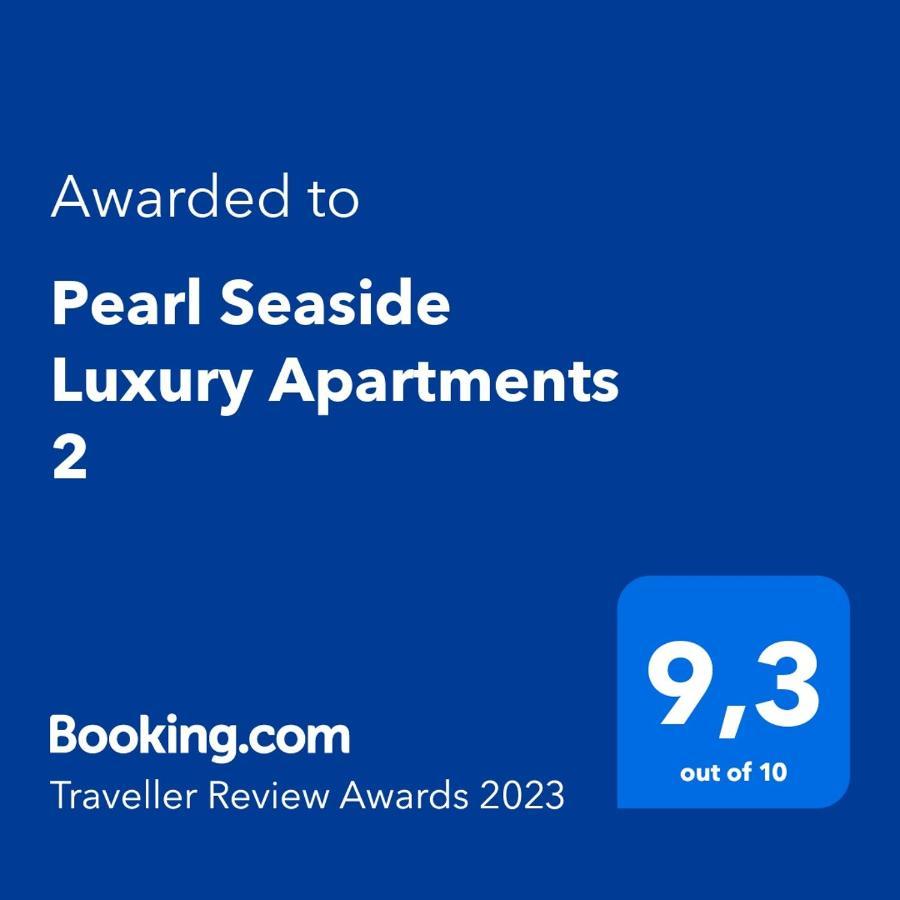 Pearl Seaside Luxury Apartments 2 Hanya Dış mekan fotoğraf